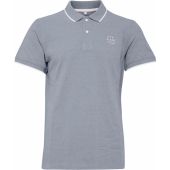 Blend Mens Big Size Pique Polo With Contrast Collar