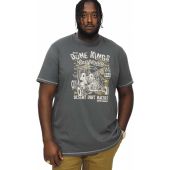 D555 Dune Kings Buggy Printed Crew Neck Cotton T-Shirt