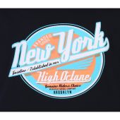 Espionage Mens Big Size New York Print crew Neck Cotton TShirt