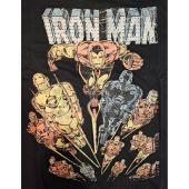 North Latitude Mens Big Size Marvel Iron Man Print Tshirt