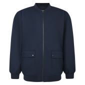 Espionage Mens Big Size Bomber Jacket With Full Zip Front