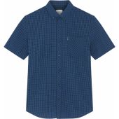 Ben Sherman Mens Big Size Gingham Check Short Sleeve Shirt