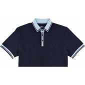 Mish Mash Mens Big Size Contrast Collar cotton Short Sleeve Polo