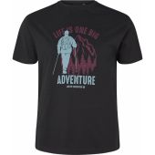 Replika Mens Big Size Explorer Print Logo Cotton Crew Neck T Shirt