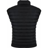 Lebrett Mens Big Size Horizontal Quilt Padded Gilet With Stretch Side Panel