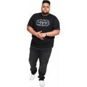Mens Big Size D555 Duke Official Star Wars Printed T-Shirt