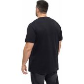 North Latitude Mens Big Size Grid Print Crew Neck T Shirt