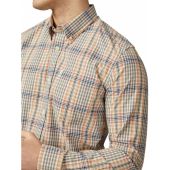 Ben Sherman Mens Big Size Multicolour Check Long Sleeve Shirt