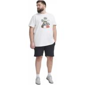 Blend Mens Big Size Crew Neck Lazy Days Sloth TShirt