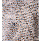 Casa Moda Mens Big Size Casual Mini Circle Pattern Short Sleeve Shirt