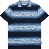 Mish Mash Mens Big Size Knitted V Neck Short Sleeve Cotton Polo