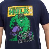 North Latitude Mens Big Size Incredible Hulk Print Crew Neck T Shirt