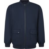Espionage Mens Big Size Bomber Jacket With Full Zip Front