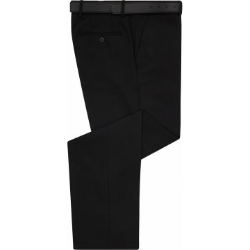 Douglas Grahame Mens Big Size Wool Blend Trouser With Stretch Waistband