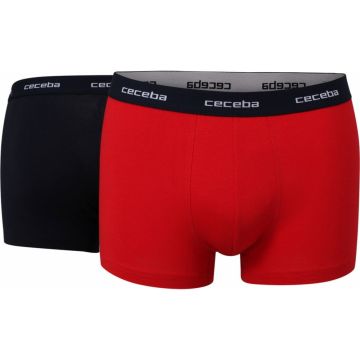 CECEBA Mens Big Size Stretch Cotton Two Pack Trunks