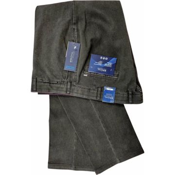 Bruhl Mens Big Size Fine Rib Cotton Stretch Chino