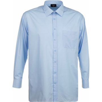 Espionage Mens Big Size Plain Formal Long Sleeve Shirt SH151