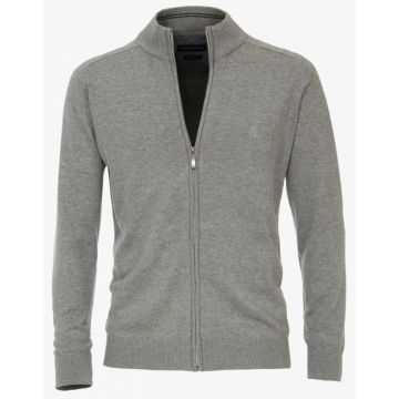 Casa Moda Plain Pima Cotton Zip Cardigan