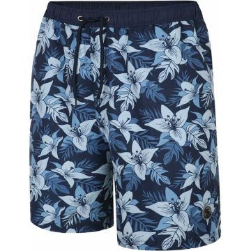 Espionage Mens Big Size Flower Print Swim Short With Elastic And Drawstring Waist And Mesh Inner