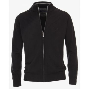 Casa Moda Plain Pima Cotton Zip Cardigan