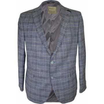 Digel Mens Big Size Stretch Check Sports Jacket