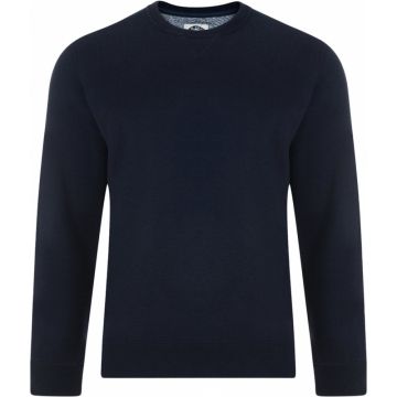 Kam Mens Big Size Plain Crew Neck Sweatshirt