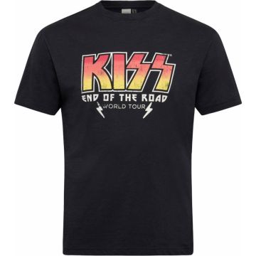 North 56°4 Mens Big Size Licenced Kiss Rock Band tee Shirt
