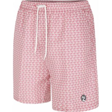 Espionage Mens Big Size Fish Print Swim Short