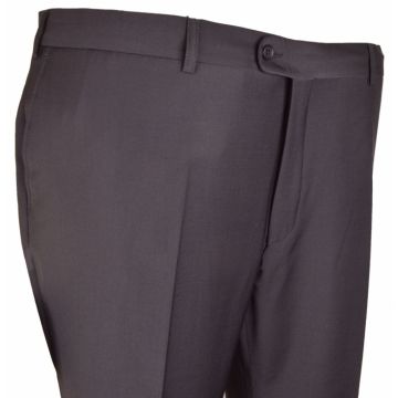 Big Size Hugo James Stretch Black Formal Trouser