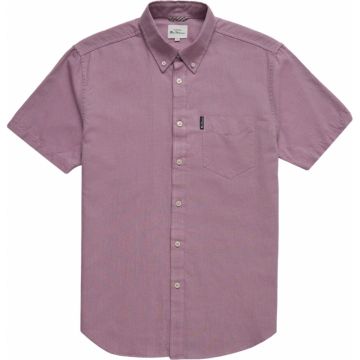 Ben Sherman Mens Big Size Cotton Oxford Button Down Collar Short Sleeve Shirt