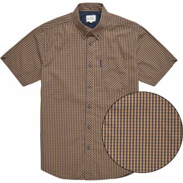Ben Sherman Signature Core Gingham Short Sleeve Shirt