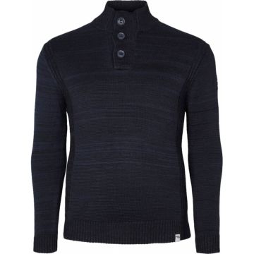 North 56 Denim Mens Big Size Cotton 3 Button Turtle Neck Knitwear