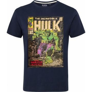North Latitude Mens Big Size Marvel Hulk Print Tshirt