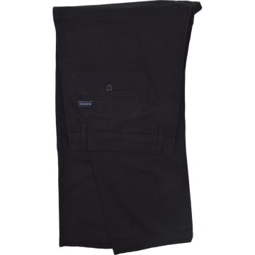Ed Baxter Mens Big Size Low Front Cotton Stretch Chino