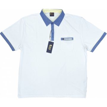 Gabicci Mens Big Size Sports Short Sleeve Cotton Polo