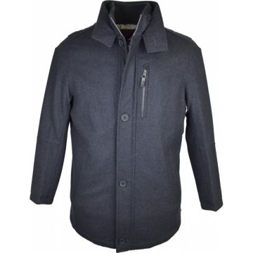 Redpoint Mens Big Size Three Quarter Wool Car Coat