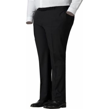 Benetti Mens Big Size Prestige Comfort Fit Plain Wool Suit Trouser