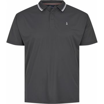 North 56°4 Mens Big Size Performance Stretch Polo With Contrast Collar Trim