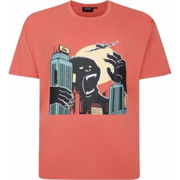 Espionage Mens Big Size Kong Pop Art Print T Shirt