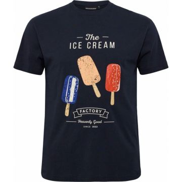 North Latitude Mens Big Size Ice Cream Print Tshirt