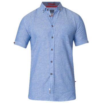 Duke Linen Mix Short Sleeve Casual Shirt