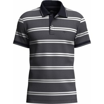 Fynch Hatton Mens Big Size Stripe Polo Shirt