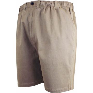 Espionage Mens Big Size Stretch Cotton Rugby Short With Elastic And Draw String Waistband