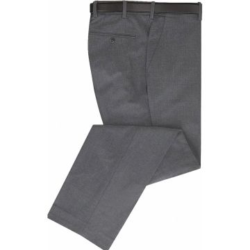 Douglas Grahame Mens Big Size Wool Blend Trouser With Stretch Waistband