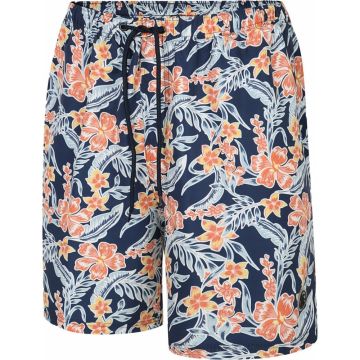 Espionage Mens Big Size All Over Floral Printed Swim Short With Inner Mesh Brief