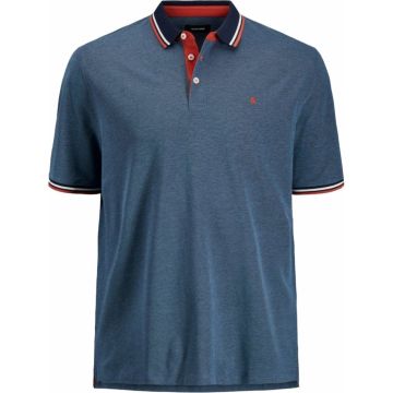 Mens Big Size Jack and Jones Pique Short Sleeve Polo