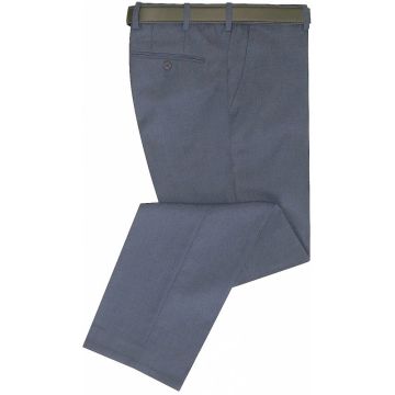 Douglas Grahame Mens Big Size Wool Blend Trouser With Stretch Waistband