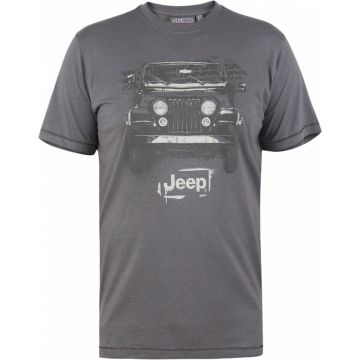 Mens Big Size Duke SOMERTON-D555 Official Jeep Printed T-Shirt