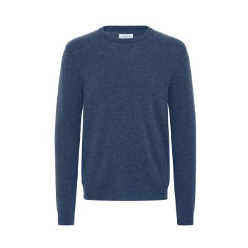 Blend Mens Big Size Wool Crew Neck Knitwear