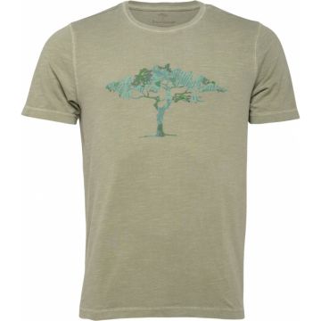 Fynch Hatton Mens Big Size Signature Logo Print Slub Cotton T Shirt